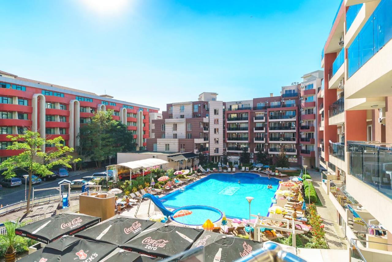 Apartments In Hotel Admiral Plaza Sunny Beach Exterior foto